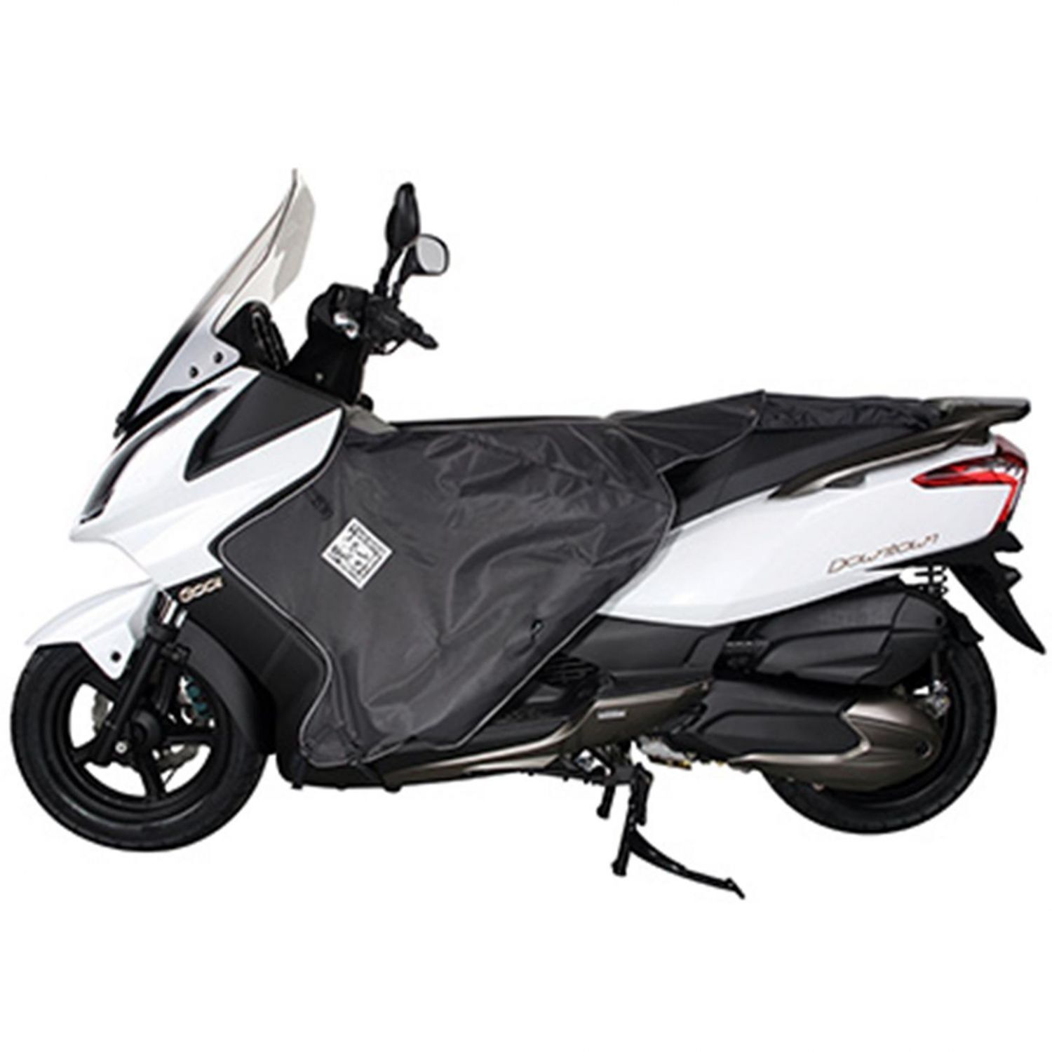 Tablier anti-froid Tucano R078-X contre le vent sur Kymco Dink Street