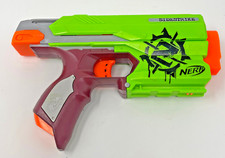 NERF Zombie Strike Sidestrike Dart Blaster Used Tested Works N-Strike Elite