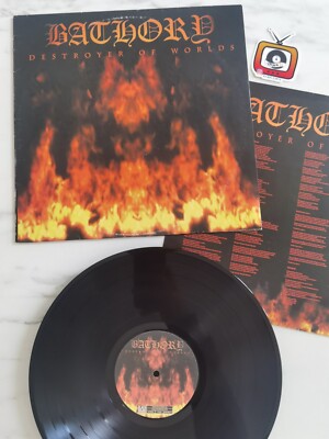 BATHORY - Destroyer of Worlds SWE 1st press 2001 vinyl vinile Lp 33 giri