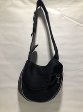 YUDODO Pet Dog Sling Carrier Medium Travel Breathable Mesh Black Crossbody Tote