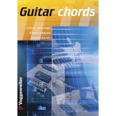 VOGGENREITER GUITAR CHORDS BOOK CHORD VOICINGS POWERCHORDS SLASHCORDS BRAND NEW
