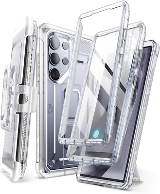  SUPCASE GALAXY S24 ULTRA [UB PRO] SCHUTZHÜLLE COVER CASE MIT SCHUTZGLAS [KLAR]