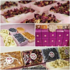 ABSOLUTELY NATURAL ORGANIC GOAT MILK SOAP 4 PIECES LARGE