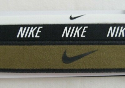 Nike Mixed Width Headbands 3 Pack Headbands Black/White  display picture 2