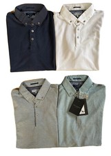 TED BAKER Woven Collar Polo Short Sleeve Shirts; ASSORTED Colors  Sizes