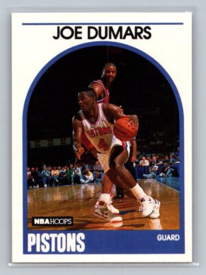 1989 NBA Hoops Joe Dumars #1 Detroit Pistons | eBay