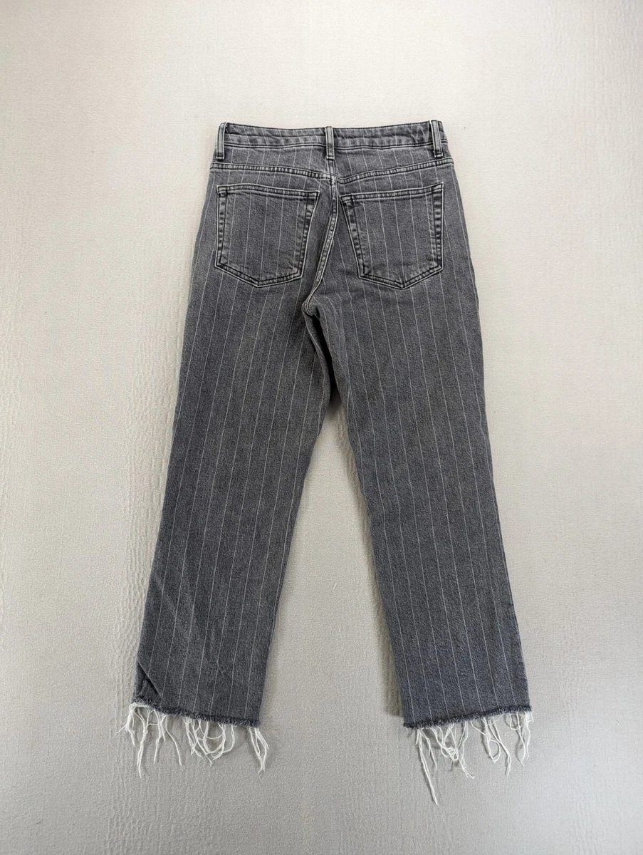 Topshop pinstripe hotsell jeans
