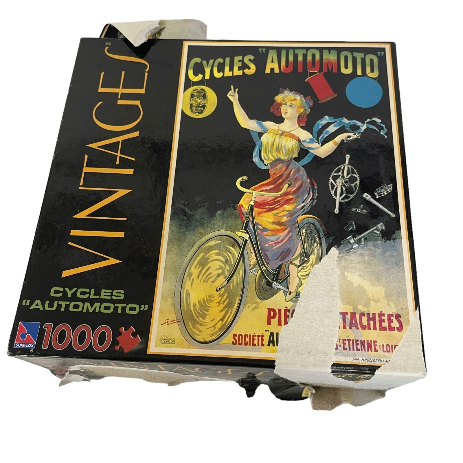 Vintages Cycles AUTOMOTO Jigsaw Puzzle 1000 Piece eBay