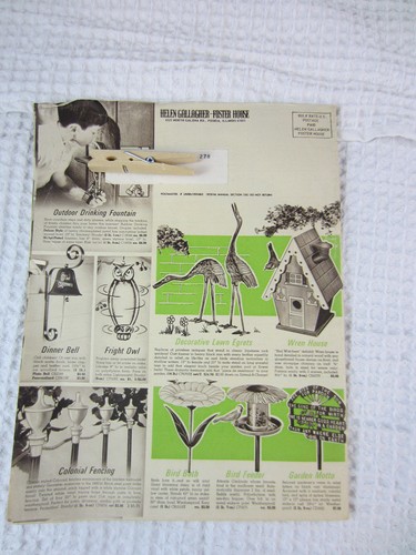 1968 Summer Decorating guide catalog Helen Gallagher-Foster House Peoria IL - Bild 2 von 5