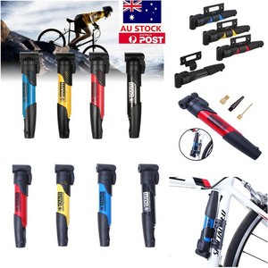 Mini Bicycle Pump Portable Hand Pressure Air Tire Inflator Mountain Bike WA