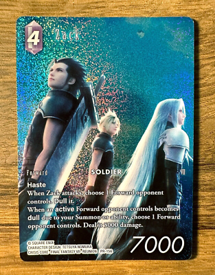 MTG FF7 プレリ Foil 未開封 7枚セット Final Fantasy TCG Zack PR-156 Full Art *FOIL* Card Promo FF7