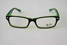 Ray-Ban Small Brown Green Rx RB1530 3665 Optical 48-16-130 Eyeglasses