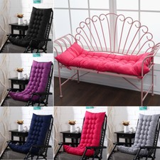 Thickened Recliner Sun Lounger Cushion Soft Seat Pad Rattan Chair Bench Mattress