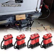 Gauge Battery Quick Connect Disconnect Wire Plug Recovery Kit For Winch Trailer