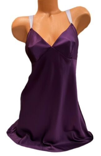 open lace back dress Victoria's Secret Satin & Lace Maxi Slip