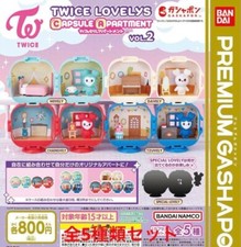 Capsule toy Complete set TWICE LOVELYS CAPSULE APARTMENT vol.2