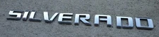 Chevrolet Chevy Silverado emblem letters badge decal logo OEM Factory Genuine