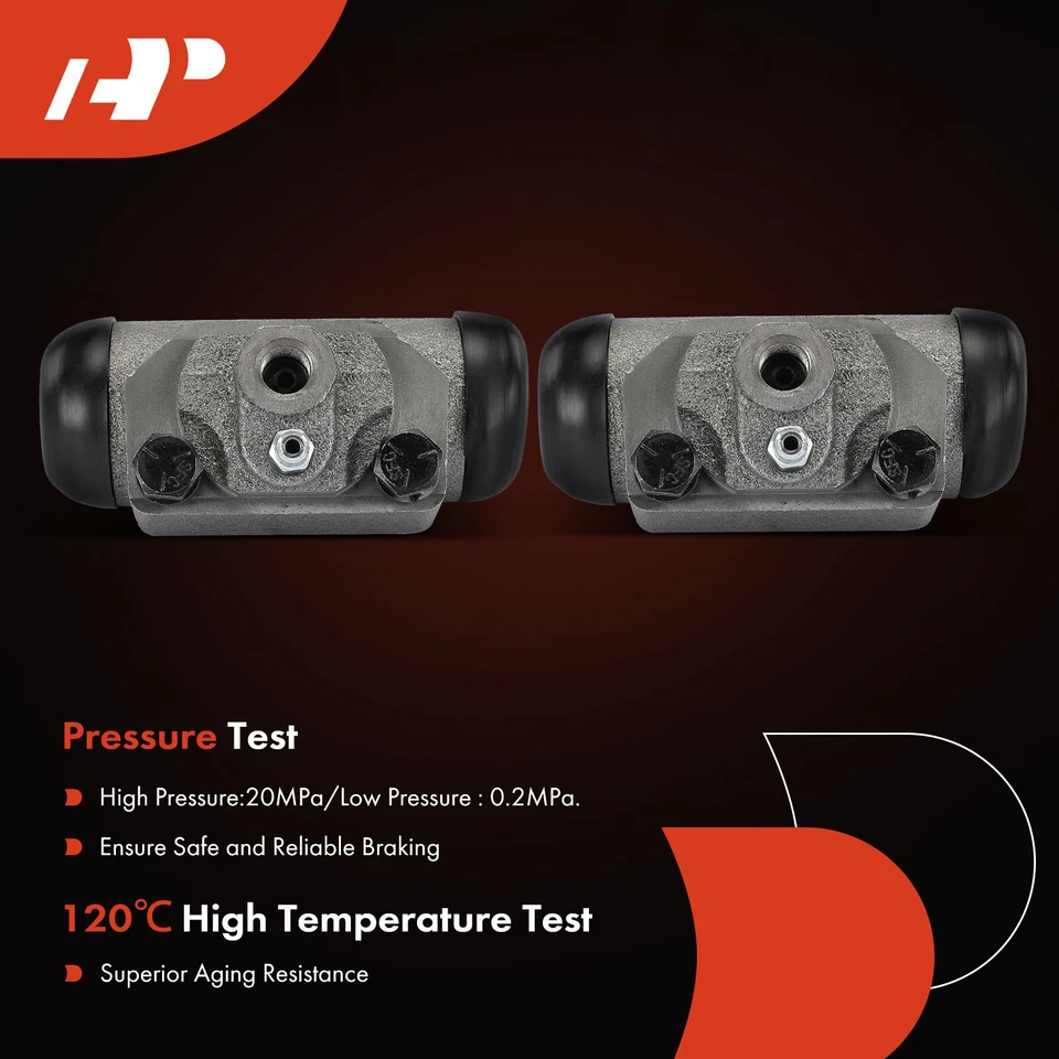A-Premium 2x Drum Brake Wheel Cylinder Rear LH & RH for Chrysler Dodge Plymouth - Image 4 of 4