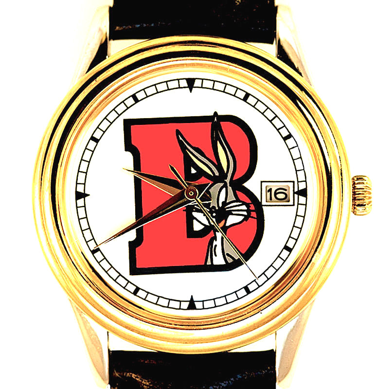 Bugs Bunny Date, Easy Read White Dial, Fossil Warner Bros Bugs Bunny Date, Easy Read White Dial, Fossil Warner Bros