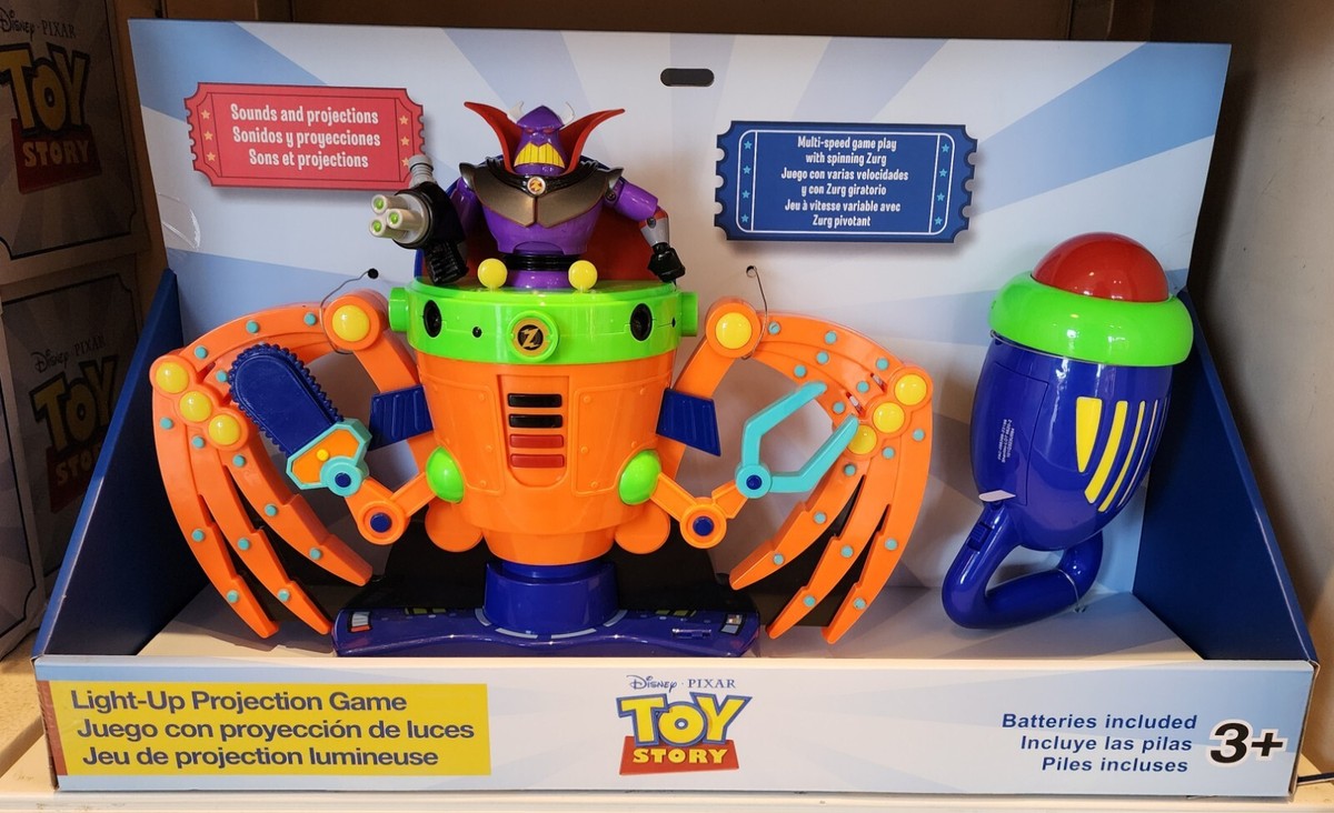 Disney Parks Toy Story Emperor Zurg Light-Up Projection Game New