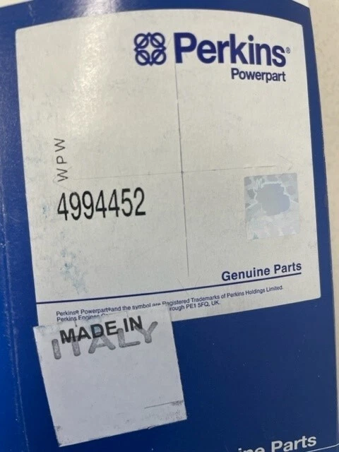 PERKINS BELT, PART NO. 4994452 | eBay