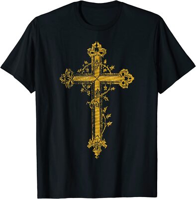New Limited Catholic Vintage Cross Easter, Great Gift Idea T-Shirt