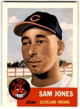 1991 Topps Archives 1953 Sam Jones Cleveland Indians #6