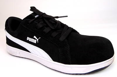 Puma Iconic Low Comp Safety Toe Work Sneaker Womens Shoe Size 9.0