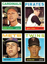 1964 Topps Baseball:  Choose Your Card  (#001 to #155) FREE SHIPPING!