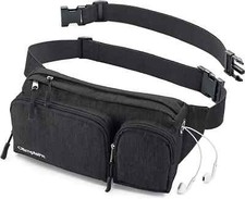 OlimpiaFit Fanny Pack For Women & Men Cute Waist Bag - Hiking Travel Camp Runnin