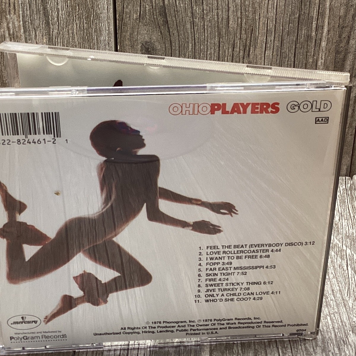 THE OHIO PLAYERS L.I.V.E Sweet Sticky Thing + GOLD CD Lot