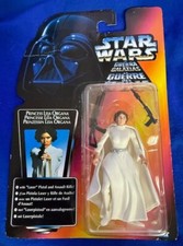 Prinzessin Leia Kenner Star Wars Figur mit Pistole Gewehr 1995 Import
