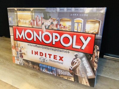 Monopoly Inditex Edition Berschka Zara Pull And Bear Spiel Gesellschaftsspiel X 