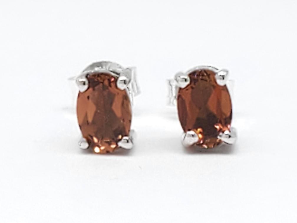 925 Solid Silver Oval Cut Labradorite Feldspar St… - image 1