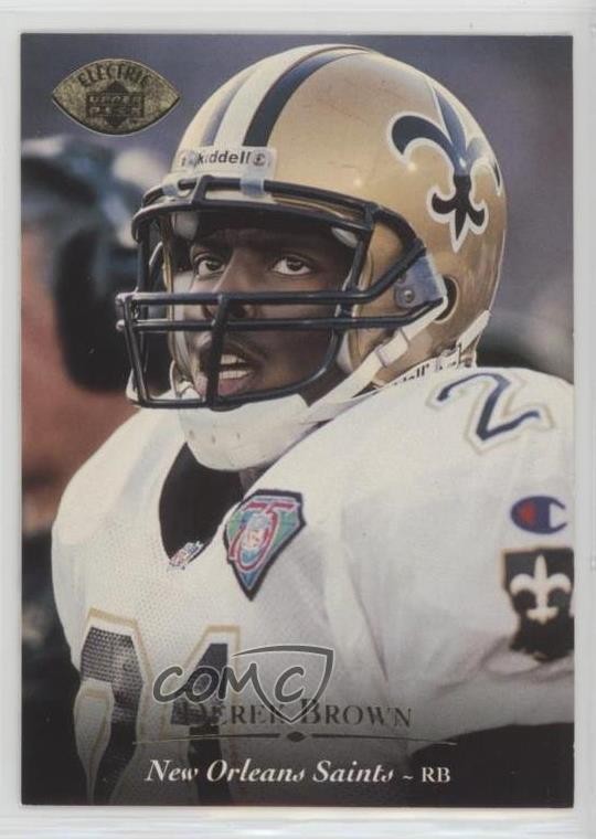 1995 Upper Deck Electric Gold Derek Brown #41 0f8