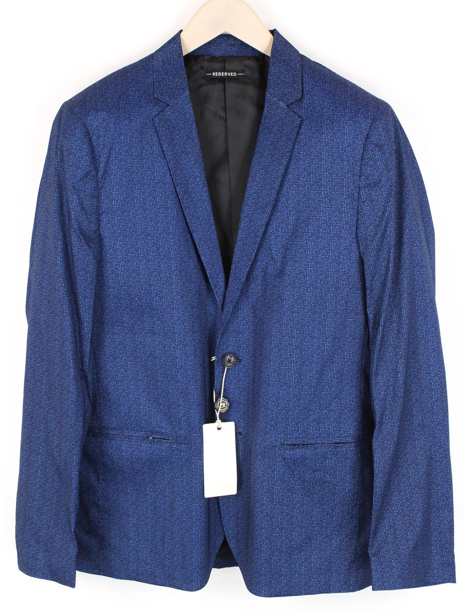 Blazer Homme Scotch & Soda - Laine Mélangée - Gris - Taille L - Occasion TB