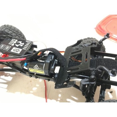 Axial SCX24 Low CG battery tray/Optional lower body mount 3D-Printed
