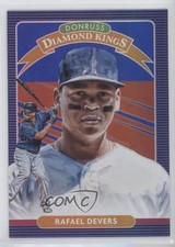 2020 Panini Donruss Diamond Kings Holo Blue Rafael Devers #16 02v3