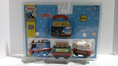 ICE CREAM SUNDAE CARS !  THOMAS FRIENDS TRAIN Diecast TAKE N PLAY ALONG