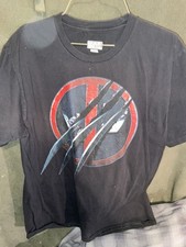   Wolverine Clawed Tear Marvel comics T-Shirt Size Large Cotton Vintage