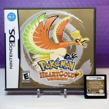 Pokemon Heart Gold Version Nintendo DS - Authentic CIB Complete Heartgold