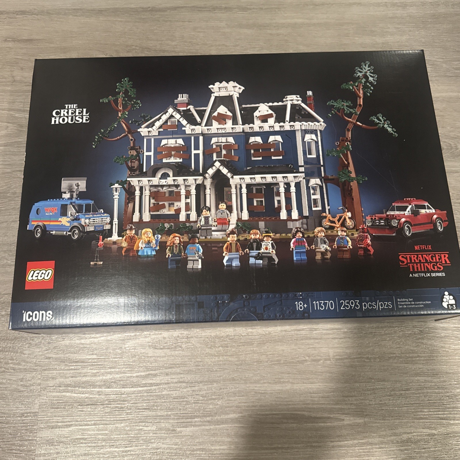 LEGO Stranger Things 11370 The Creel House New Sealed In Hand Ready To Ship
