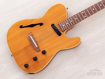 1990 Fender Thinline Telecaster TLAC-950 Natural w/ Piezo & Lace