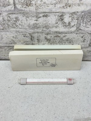 Vintage Creative Circle Rolling Ruler Craft Alignment Tool w/ Box