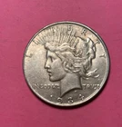 1934 D Peace Silver Dollar 90% Silver