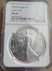 2025(P) Eagle Privy American Silver Eagle NGC MS69 Brown Label
