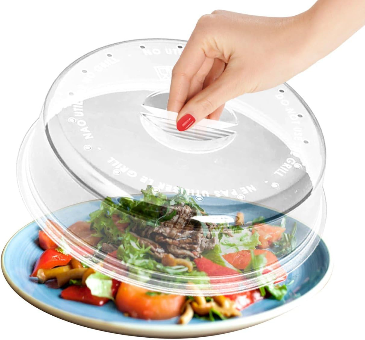 Coperchio per Microonde Antischizzo: Riscalda Alimenti Senza Sporcare