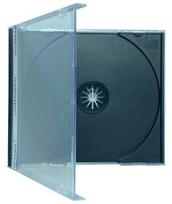 100 STANDARD Black CD Jewel Case