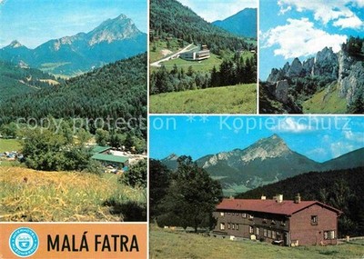 Mala Fatra Vratna dolina autokemping Restauracia Tiesnavy Chata Little Fatra Geb