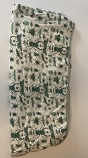 Kate Quinn The Woods double layer blanket Green Insects 40  x42  